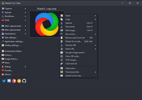 ShareX 2025 Download For Windows 10

